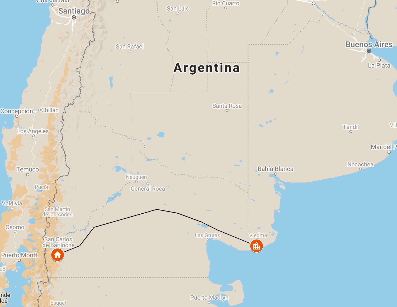 Experience Patagonia's natural beauty aboard the Tren Patagonico.